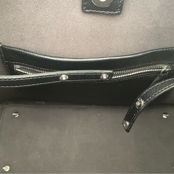 MCM logo bag. Grey logo on sides. Detachable long strap included. Gently worn. - Picture 9 of 9